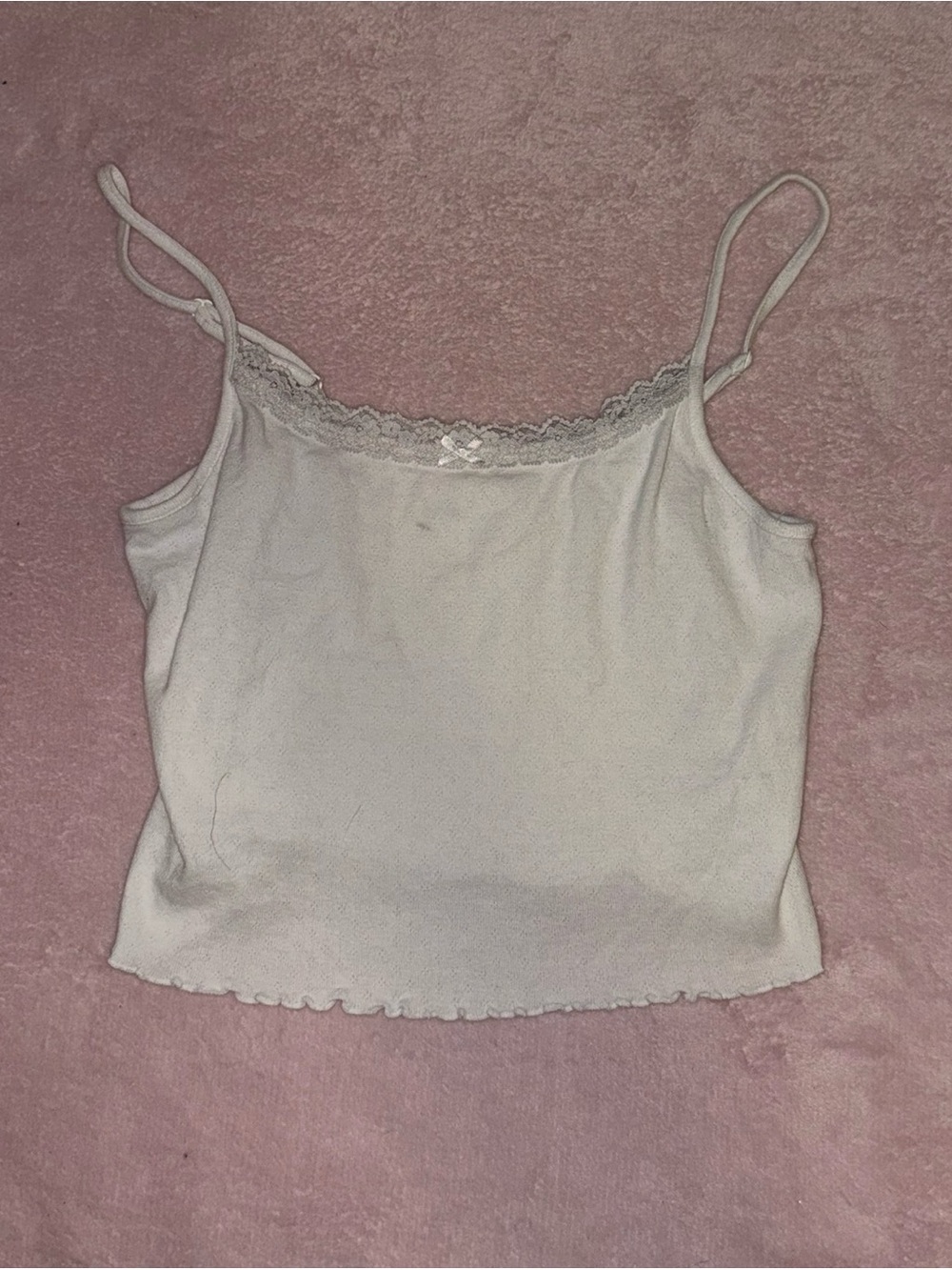 37 🤍 American Eagle Lace Trim Cami Tank 🤍
